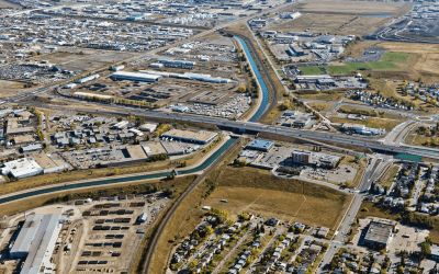 Glenmore Trail and Ogden Road Interchange