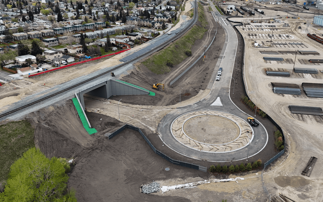 Completed Calgary Infrastructure Project Supports Green Line Growth