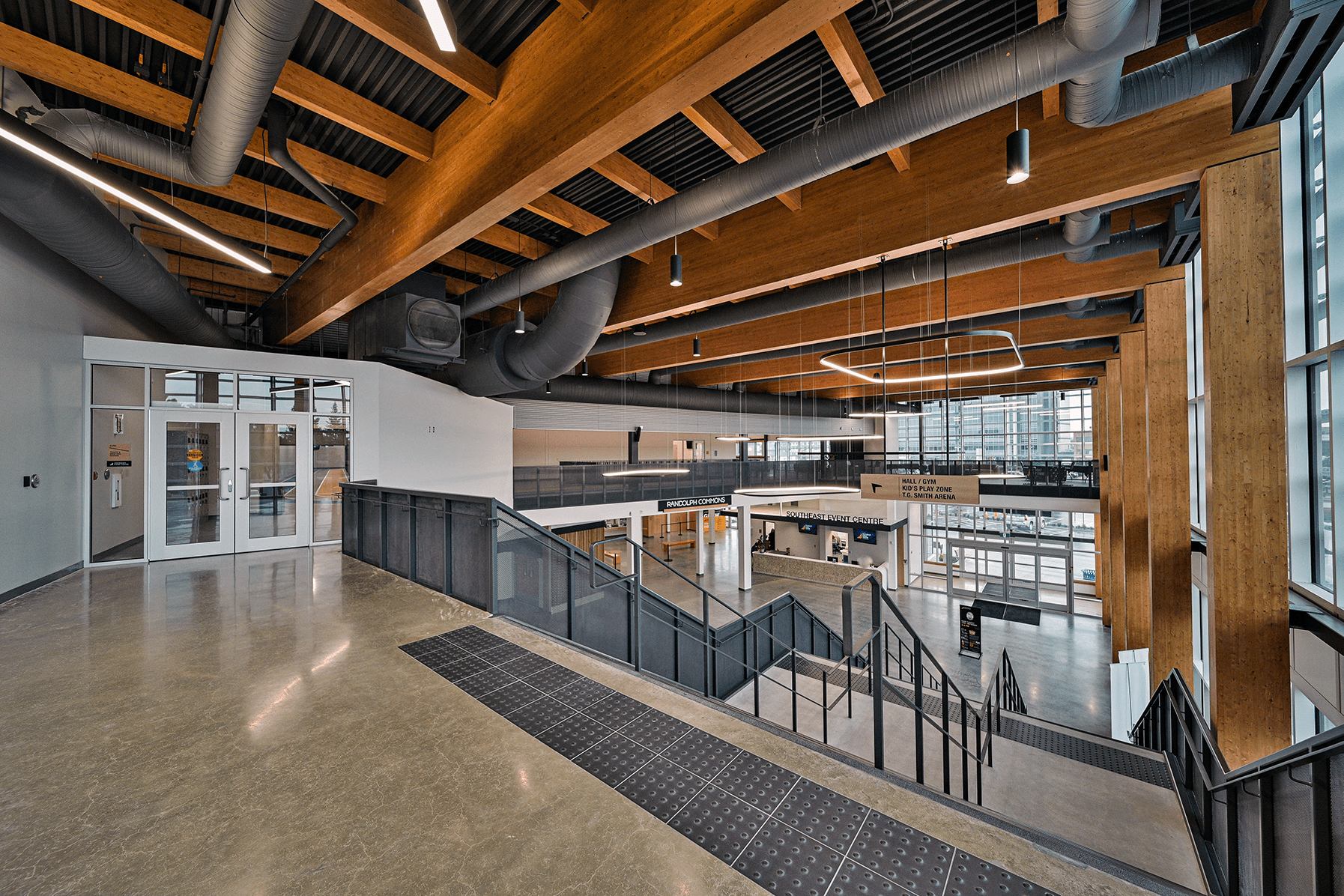 Mass-timber-Southeast-Event-Centre-Steinbach-Manitoba-Graham-Construction