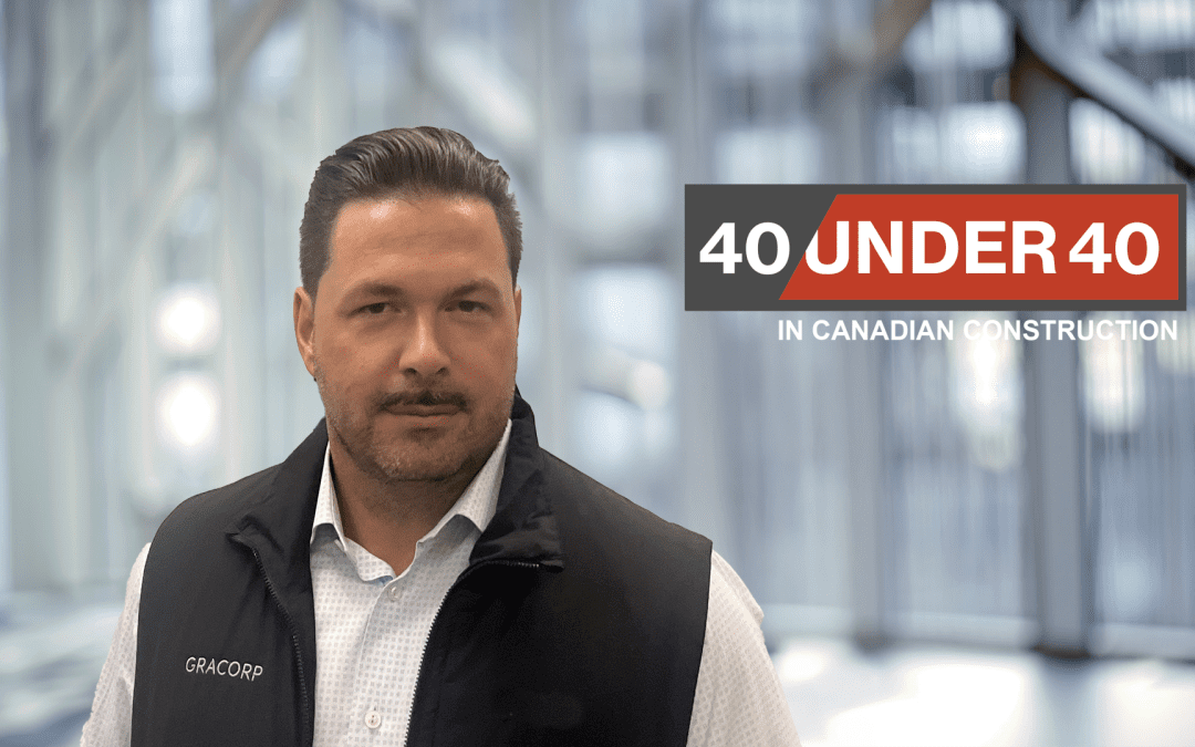 Gracorp’s Adrien Rahbar a Top 40 Under 40 in Canadian Construction